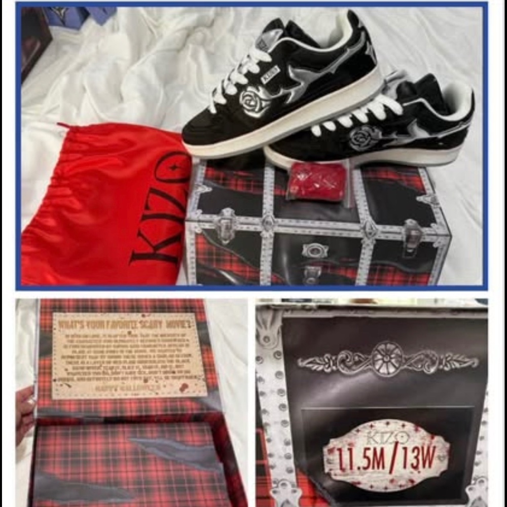 Kizo limited Halloween edition fashion sneaker